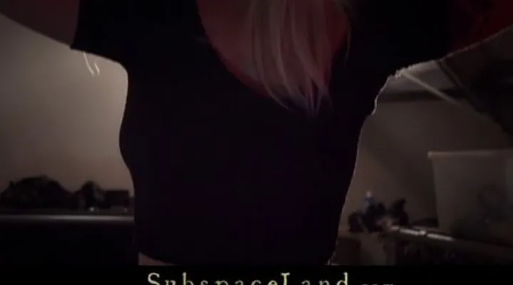 Смачный бдсмчик с милой блондиночкой