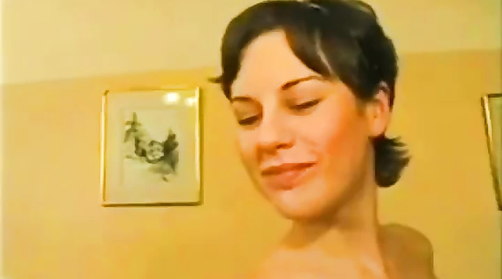 Ретро секс с двойным проникновением